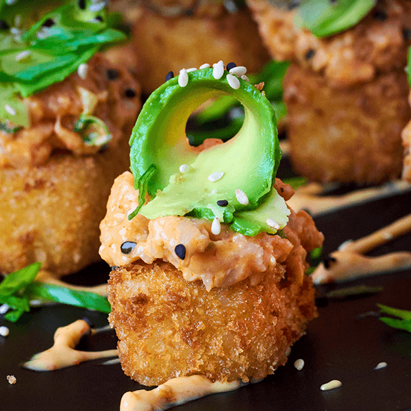 SUSHI CAKE DE SALMÓN
