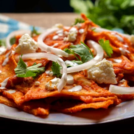 Chilaquiles Rojos