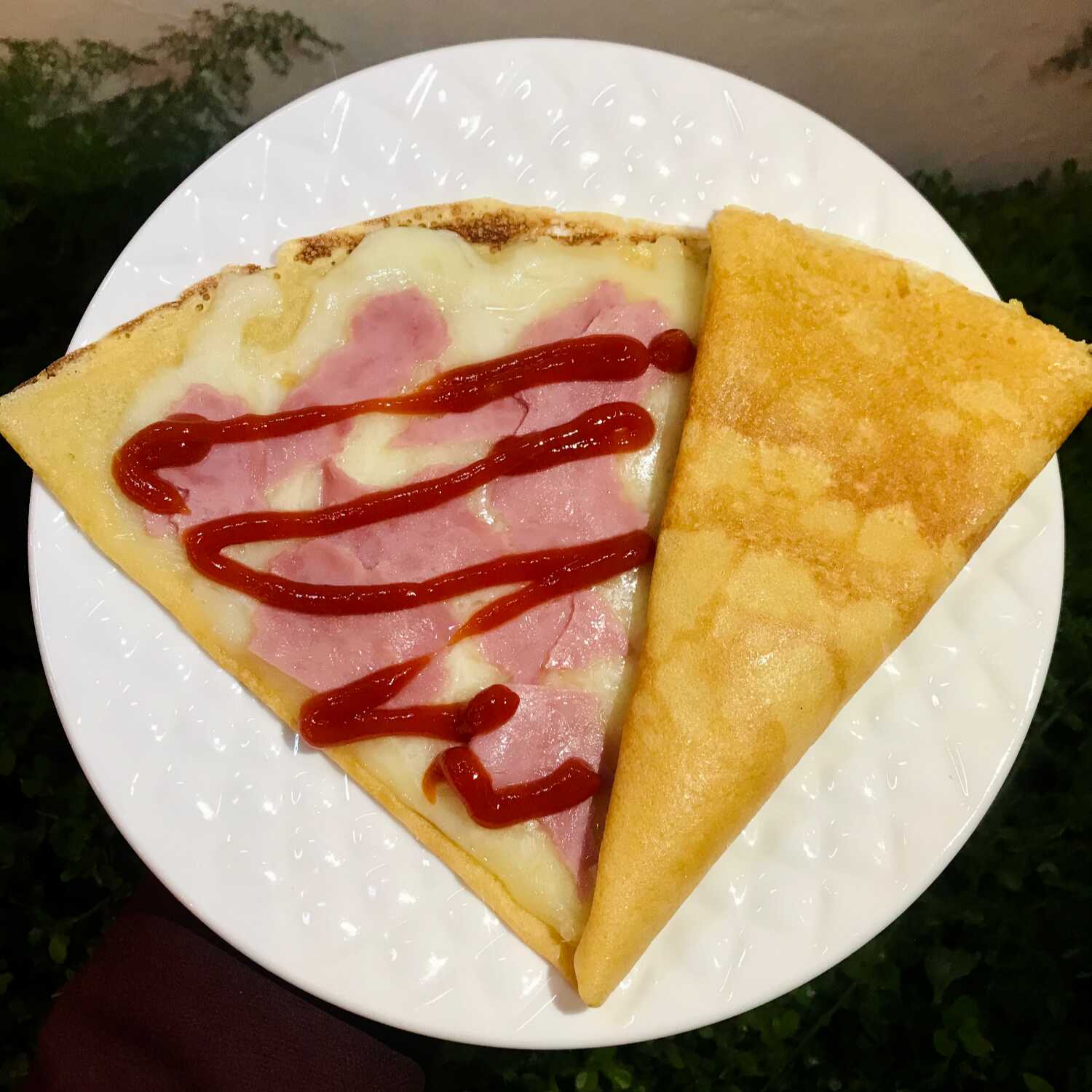 Crepa de Jamón y Queso Monterrey