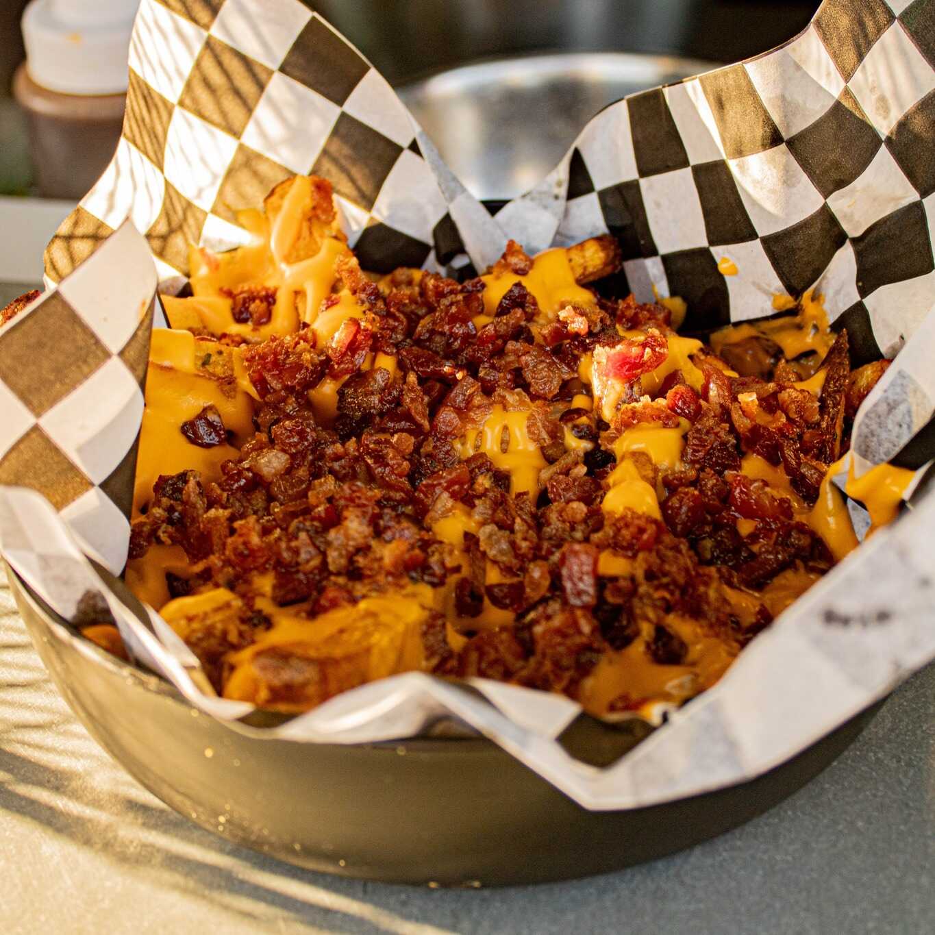 bacon chees fries