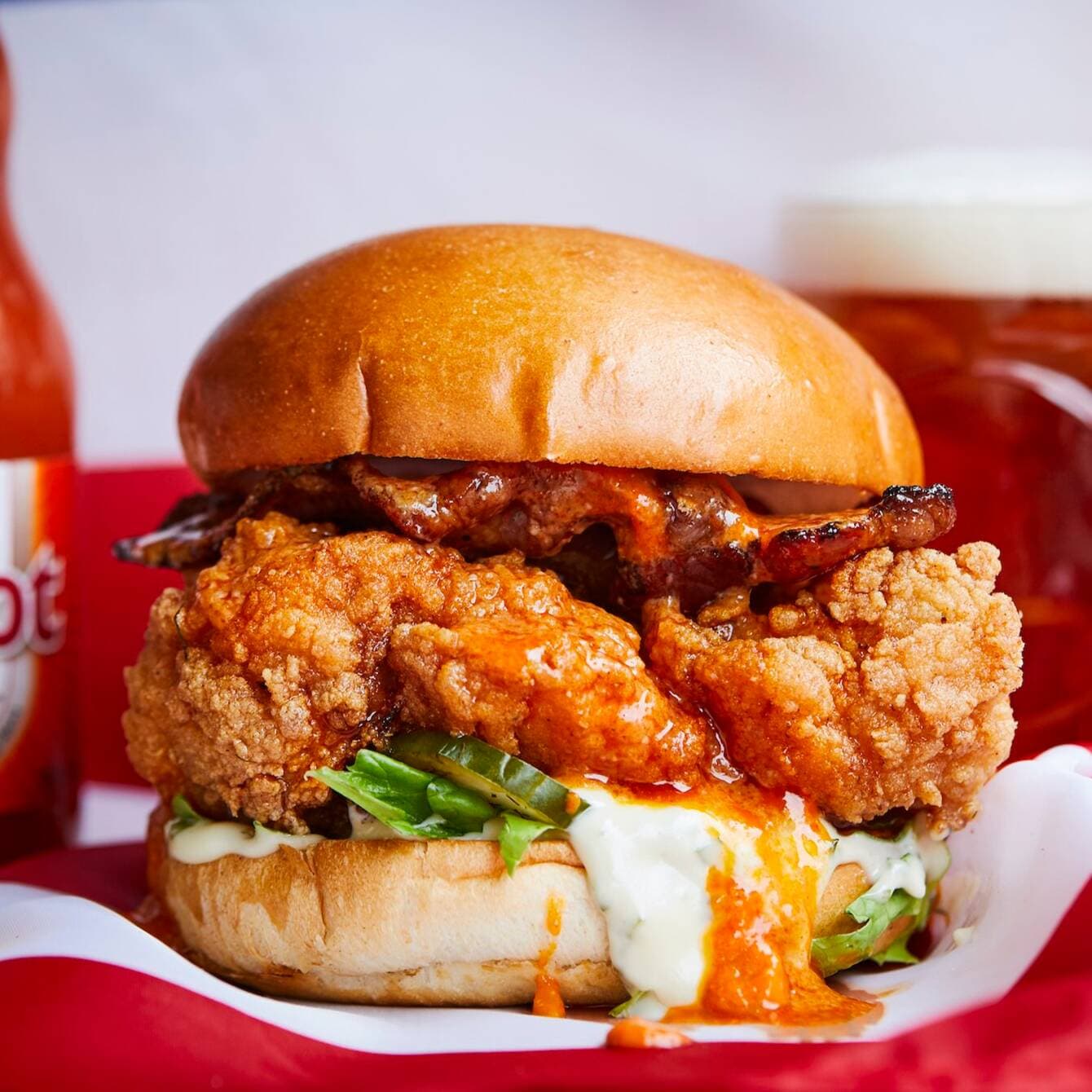 Hot 🍔🐥 Burger