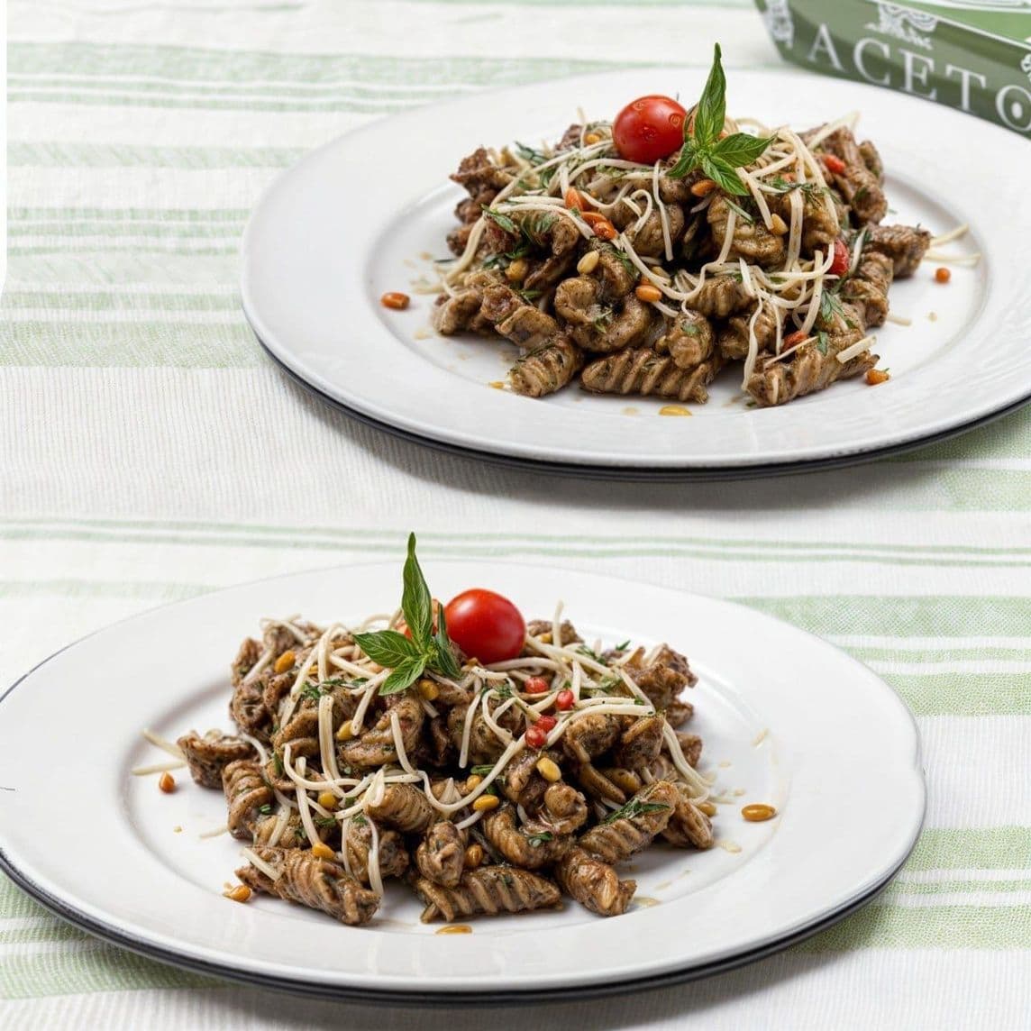 2 Pastas Pesto Basilico y/o Carbonara
