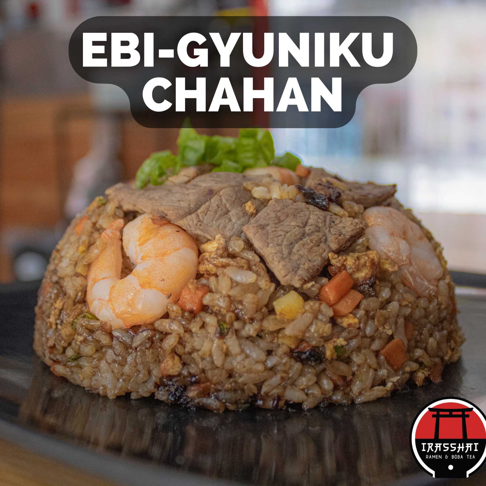 Ebi-Gyuniku Chahan (Yakimeshi)