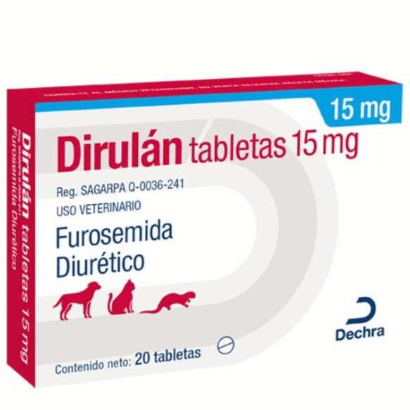 Dirulan 15mg 20 Tabletas