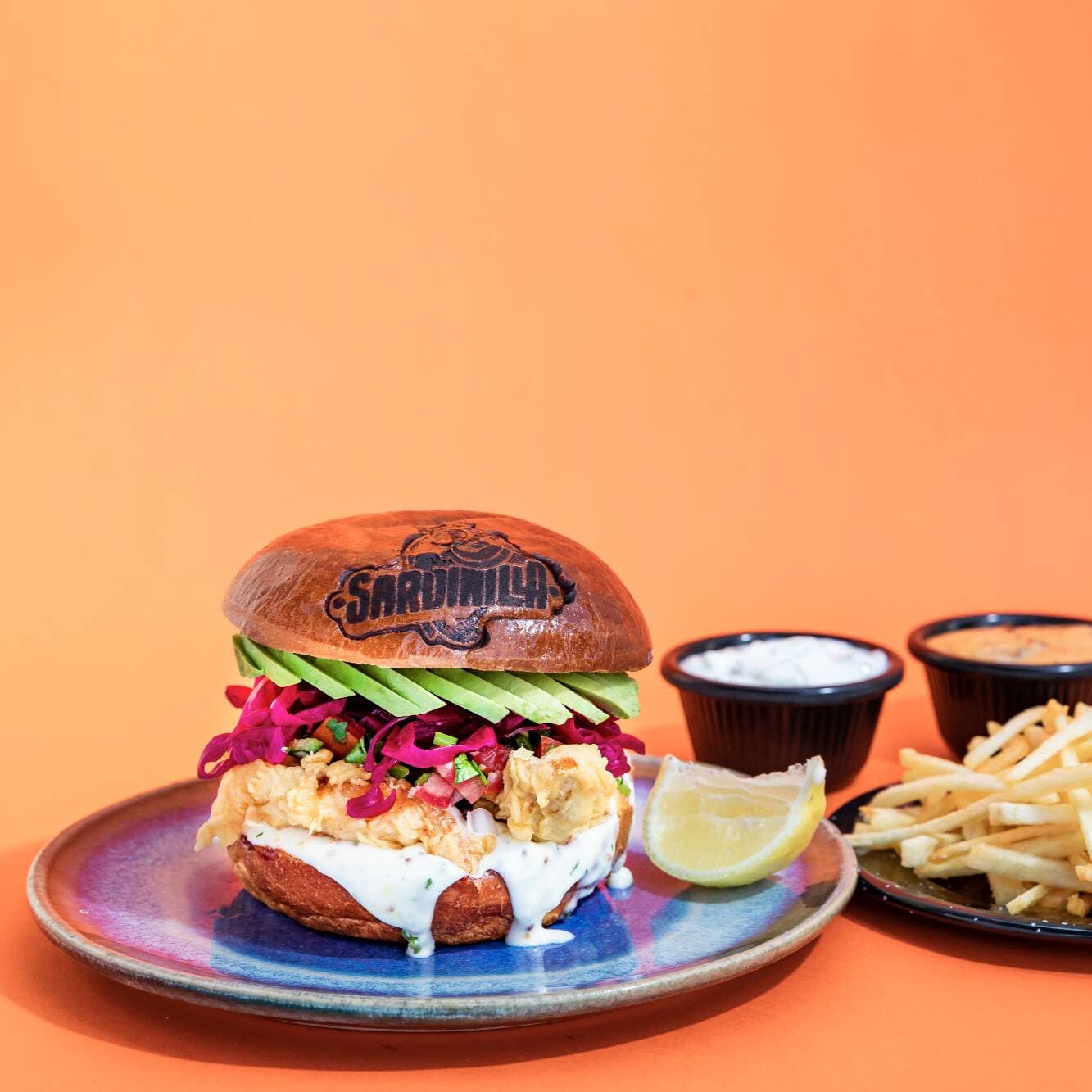 Combo Baja Fish Sándwich