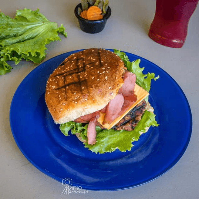 Hamburguesa de Res Doble