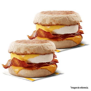 2 Egg McMuffin Bacon