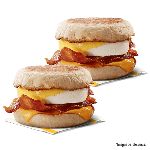2 Egg McMuffin Bacon