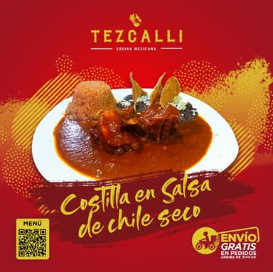 Costilla En Salsa De Chileseco