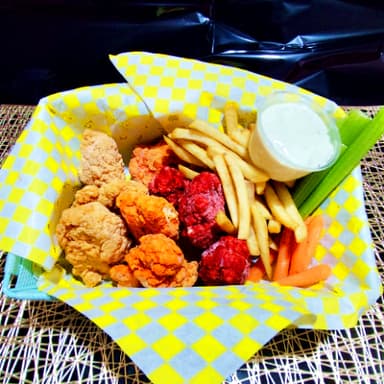 250gr. Boneless + Fries
