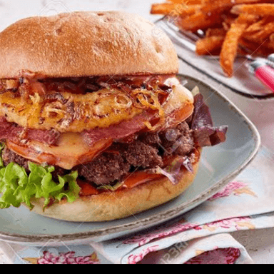 Hamburguesa Hawaiana