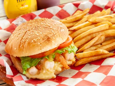 Hamburguesa de res