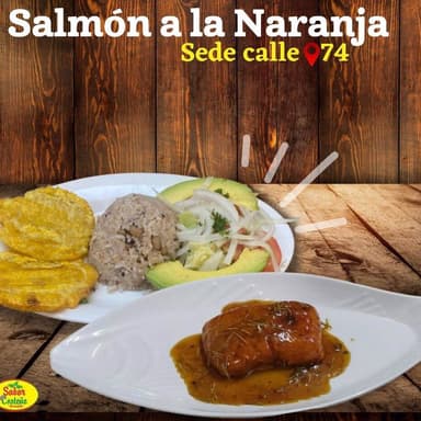 Salmon a la Naranja (200 gr)