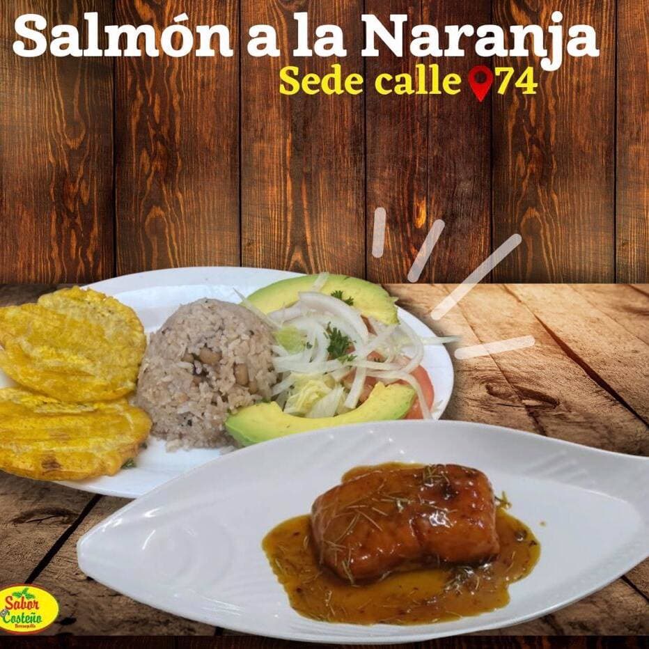 Salmon a la Naranja (200 gr)