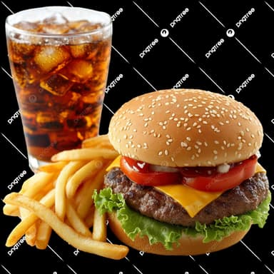 Hamburguesa a Escojer + Papas + Bebida