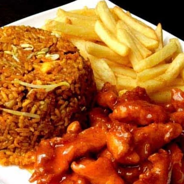 Arroz Chino Personal con Proteína