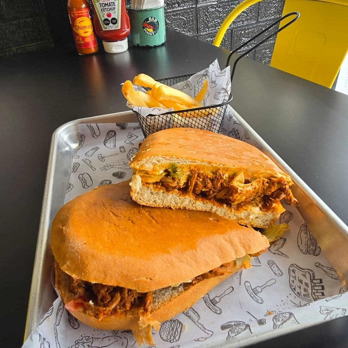 Torta Pierna Horneada con Papas