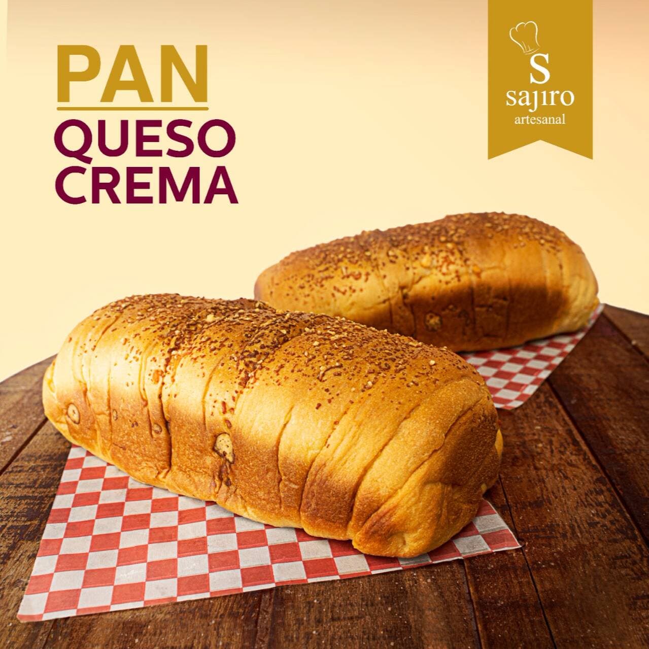 pan queso crema