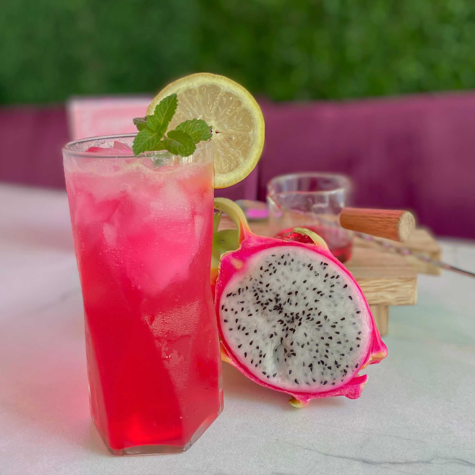 Dragon Fruit Lemint Refresher