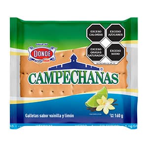 GALLETAS DONDE CAMPECHANA 160 G