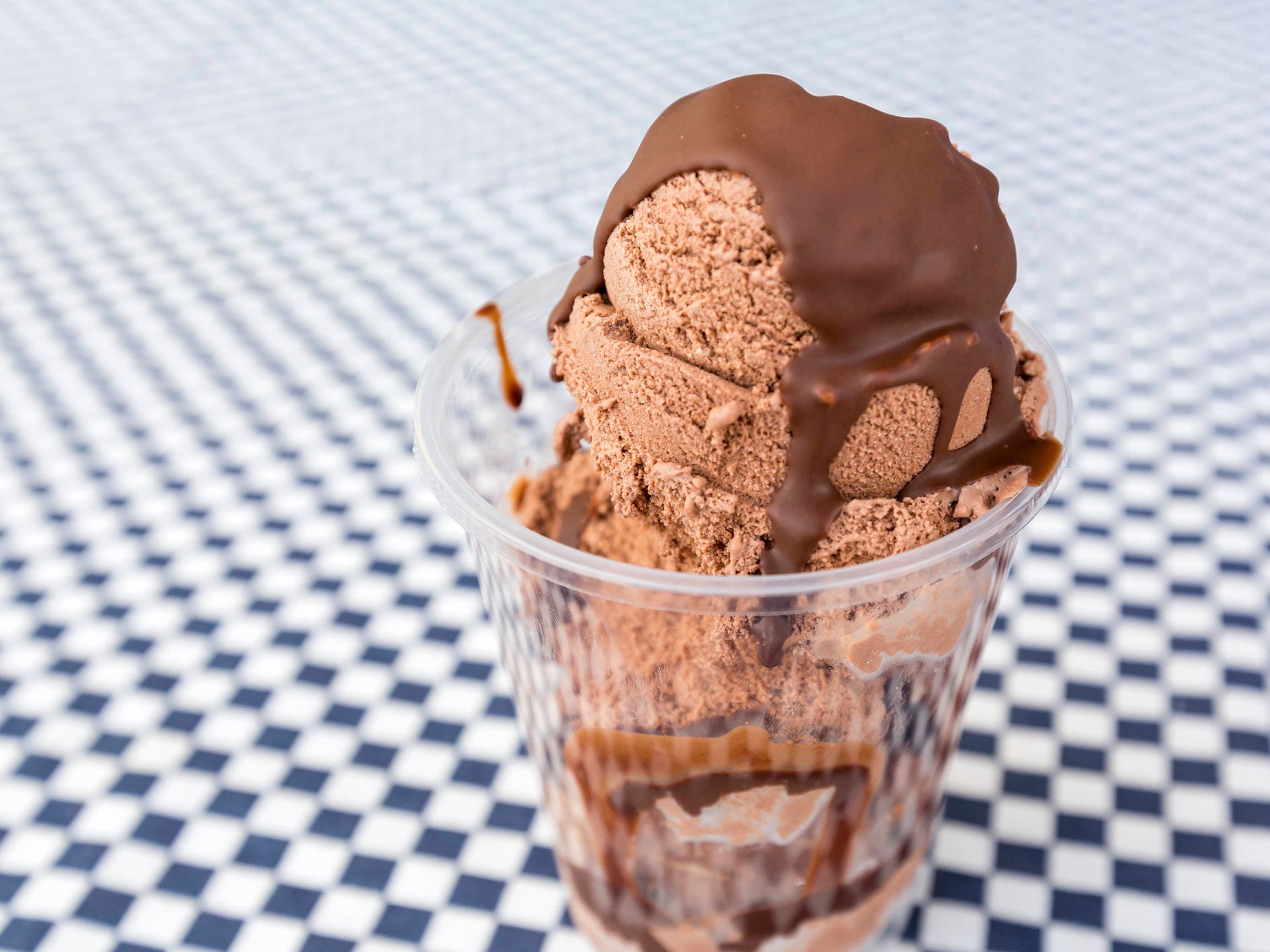 Helado tradicional de crema