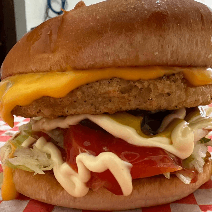 Hamburguesa Sencilla de Pollo