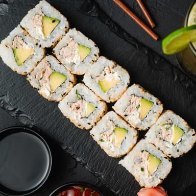 12 Bocados Atún Roll.