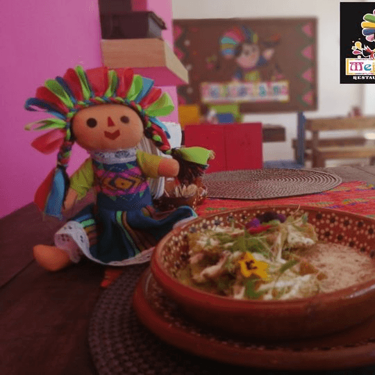 Chilaquiles con pollo