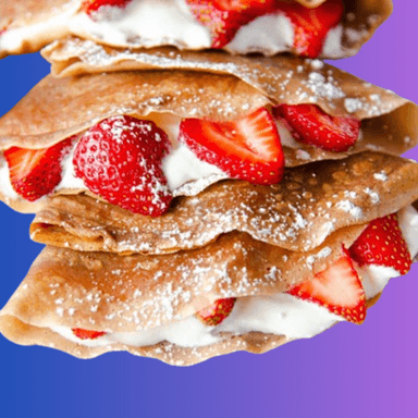 Crepa de Philadelphia con Fresa