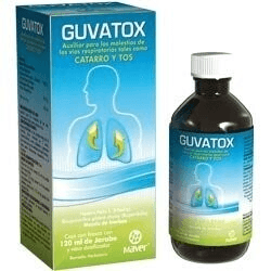 GUVATOX JARABE 120ML. 10.84/0.54/100 ML