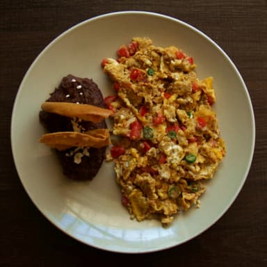 Machaca con Huevo