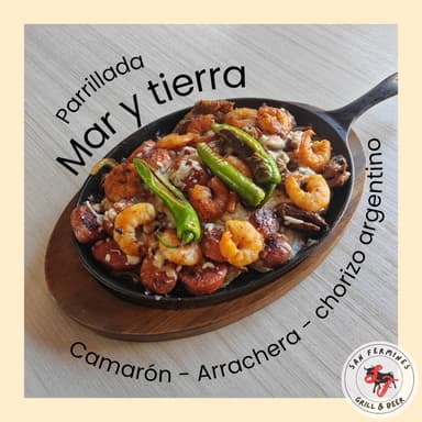 Parrillada Mar y Tierra (2 Personas)