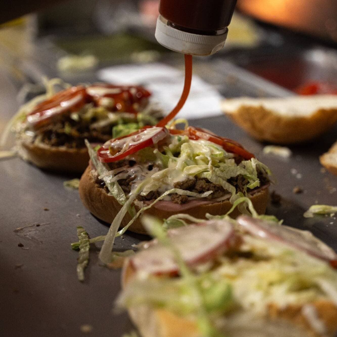 HAMBURGUESA DE ASADA