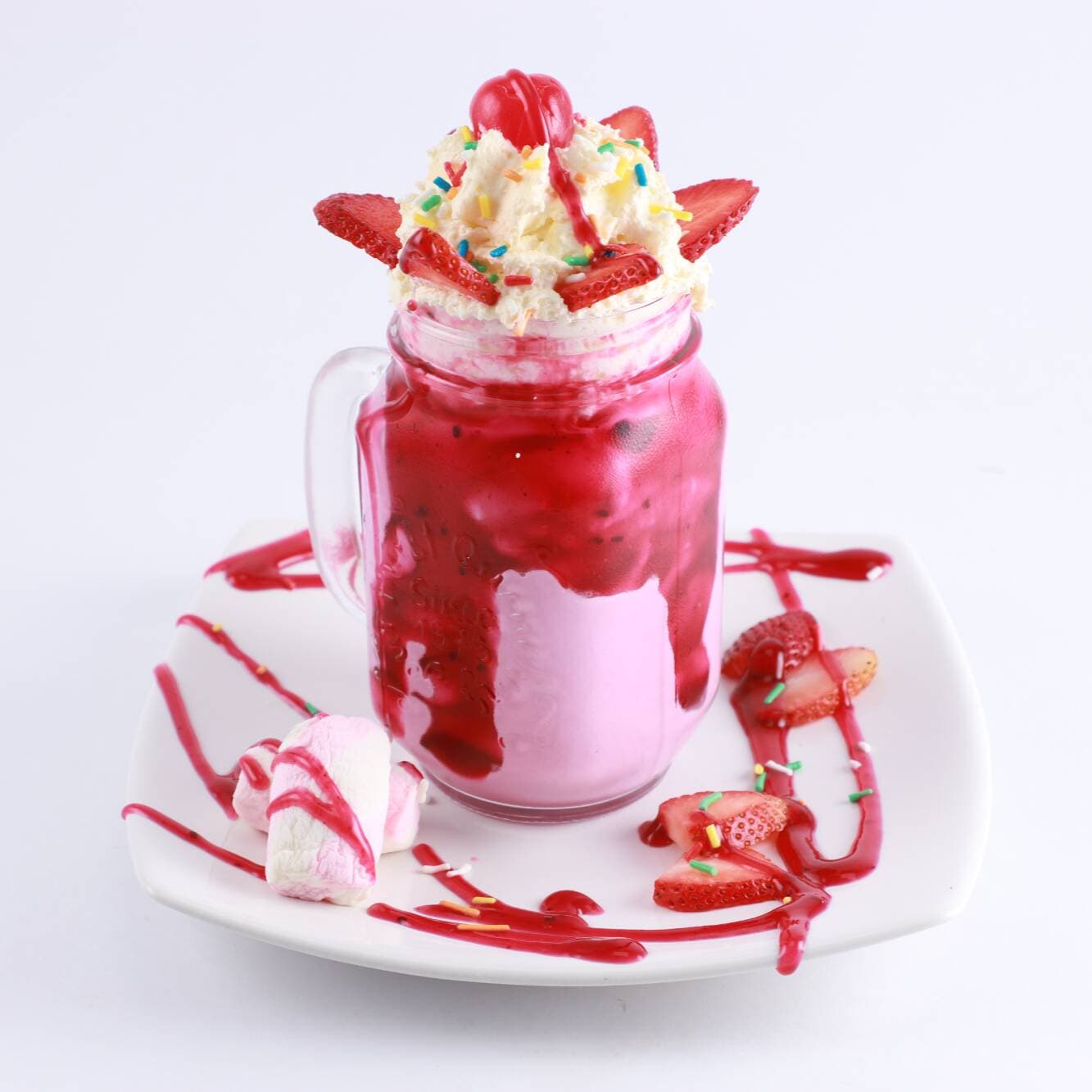 Milkshake Frutos Rojos