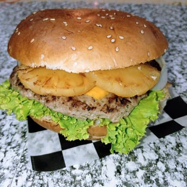 Mega Hawaiian Burger