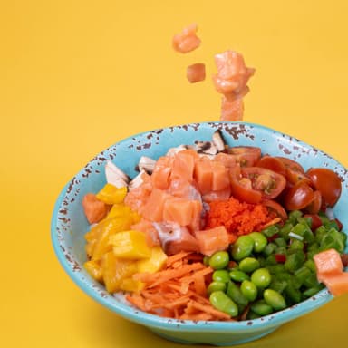 Tiki Salmon Bowl