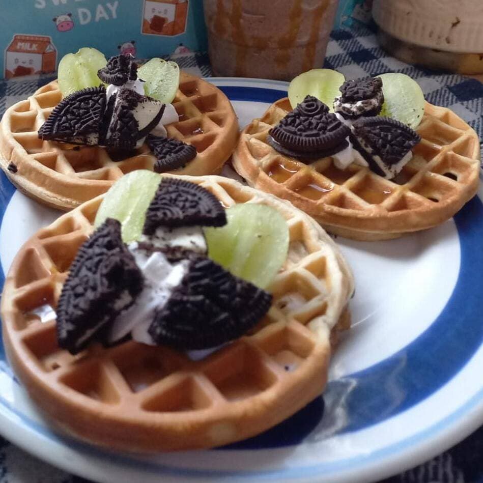 Mini Waffles De OREO