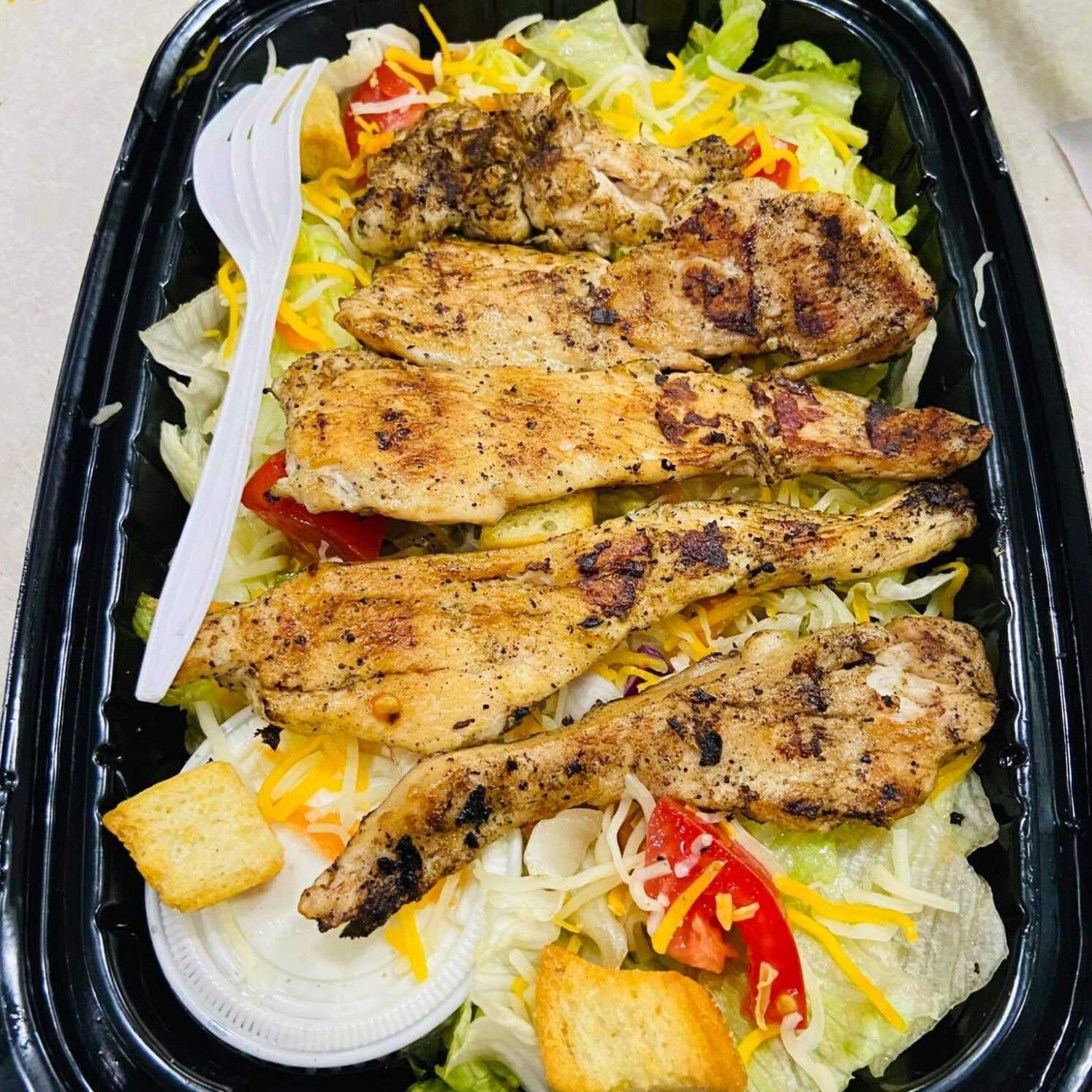 Ensalada a la parrilla