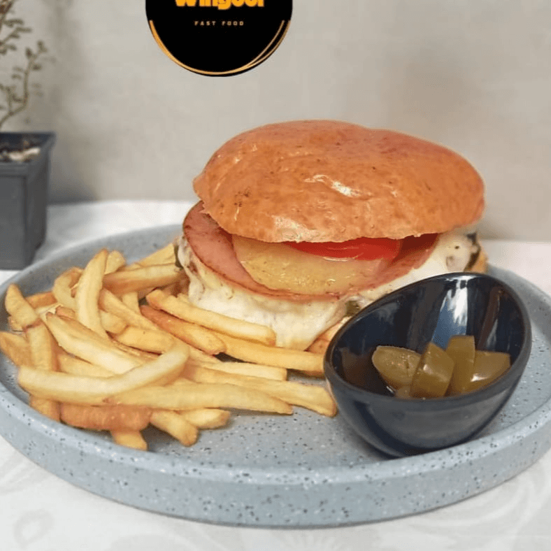 Hamburguesa Hawaiana