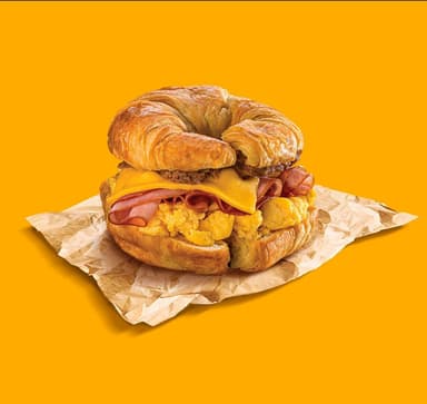 Croissan'wich Huevo y Jamón