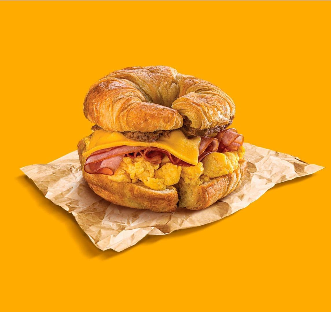 Croissan'wich Huevo y Jamón