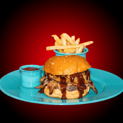 Hamburguesa Bbq
