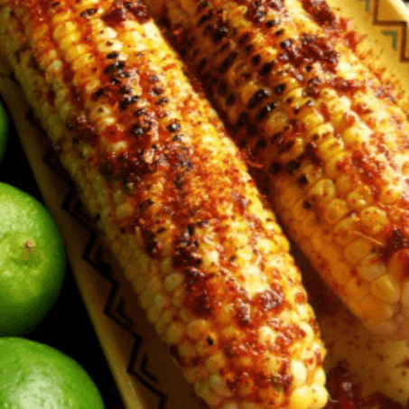 Elote Entero Tradicional Chile Limón