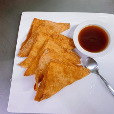Wan Tan Frito con Salsa Agridulce 6 uds
