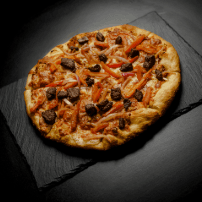 Pizza de Saltado de Pollo + Bebida