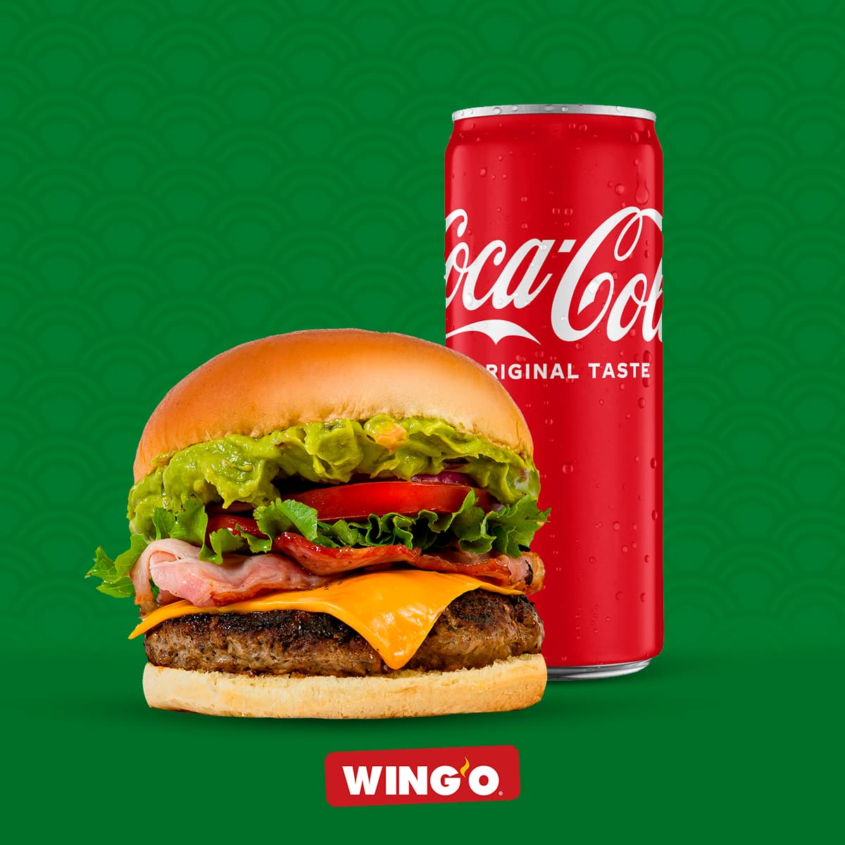 Guacamole bacon + Coca cola
