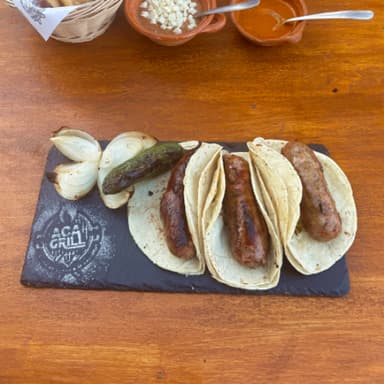 Tacos de Chorizo Argentino