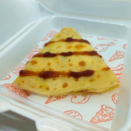 Crepa de Jamón con Queso