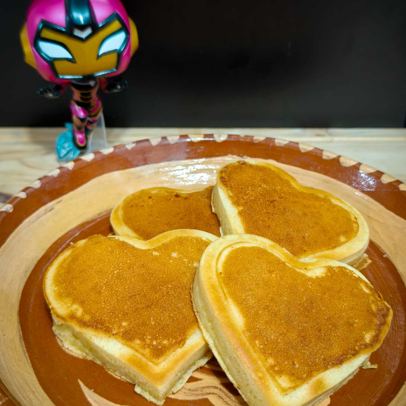 Pancakes de Corazón