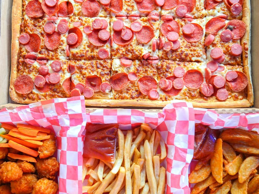 Cartoons pizza